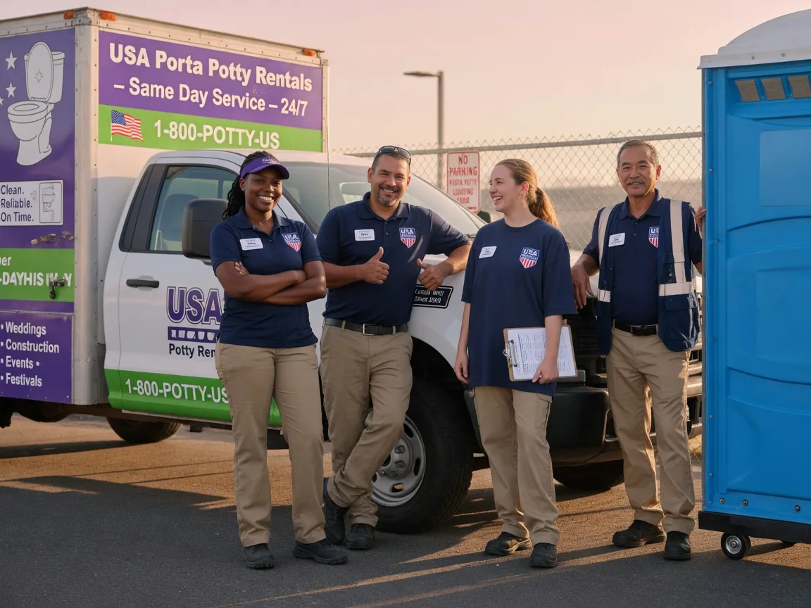 Porta Potty Rental company in Alpine, CA